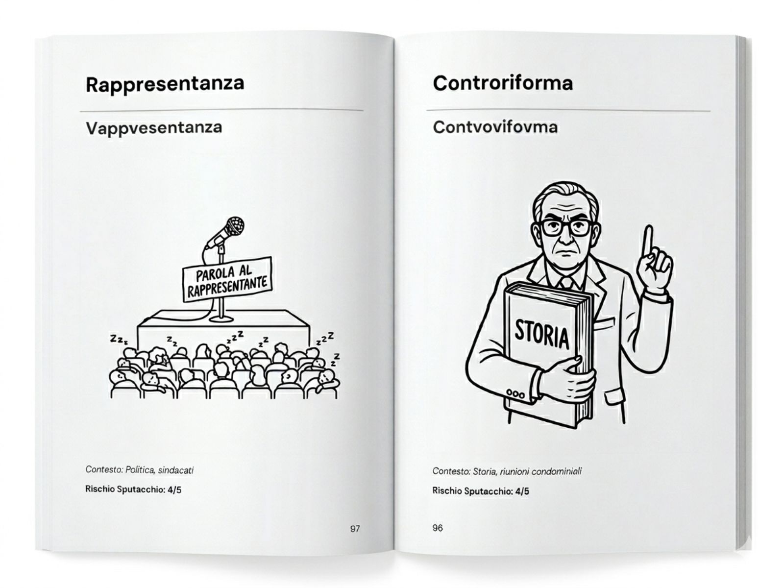 Anteprima pagine interne del libro Vocabolario della Erre Moscia